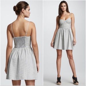 Free People Denim Bustier Dress XS